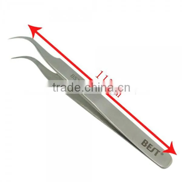 BEST BST-15L Stainless Steel Highly Precise Bright repair tool Tweezers