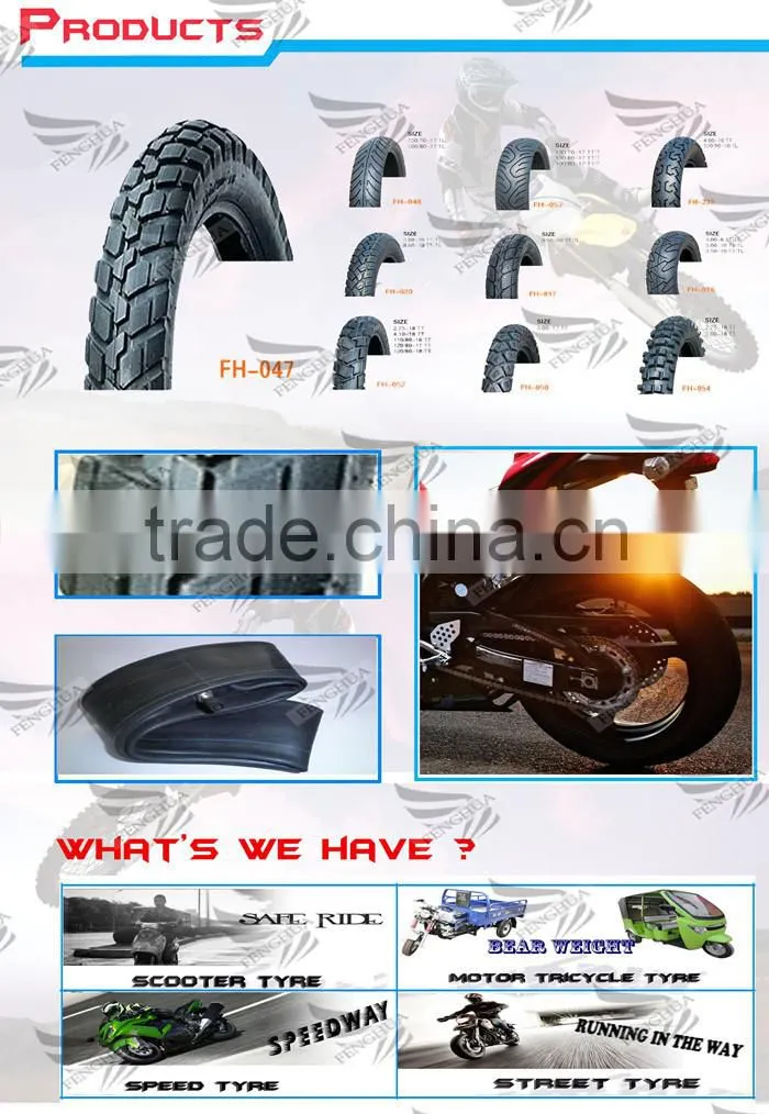 moto parts from china high quality 120/90-16 motorcycle tyre