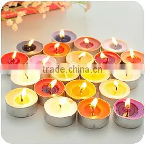 Scented Teaight Candles With Glass Holder
