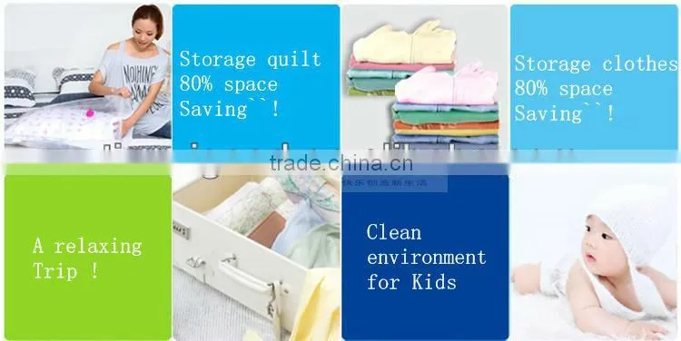 Foldable vacuum bags fashion for T-shirt