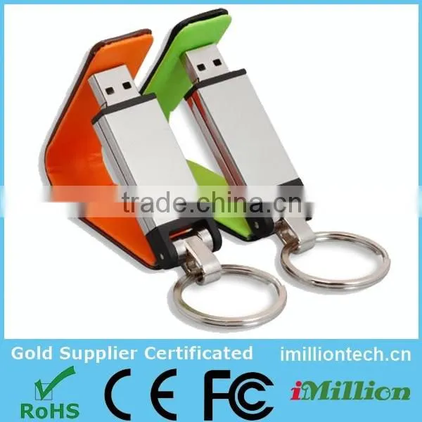 Keychain Leather USB Flash Drives Bulk Cheap
