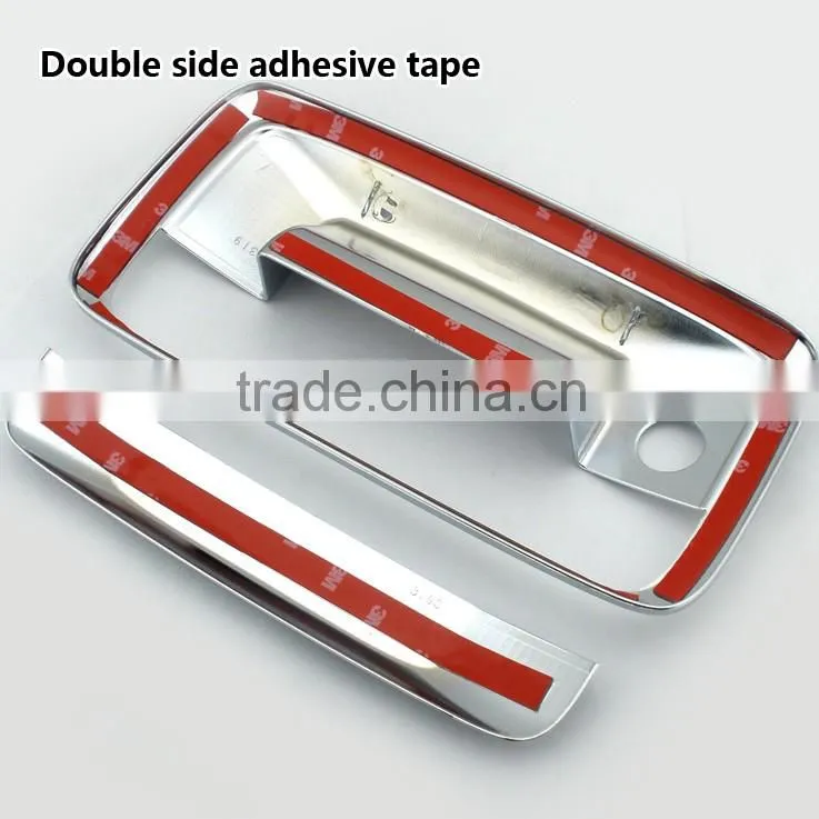 Car decoration accessories ABS chrome tailgate handle cover for 2014-2015 Silverado