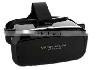 2016 VR Shinecon 3d Virtual Reality Glasses Head Headset VR Box 3D Glasses