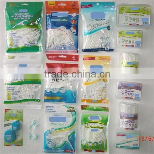 PTFE floss thread Dental Floss Picks