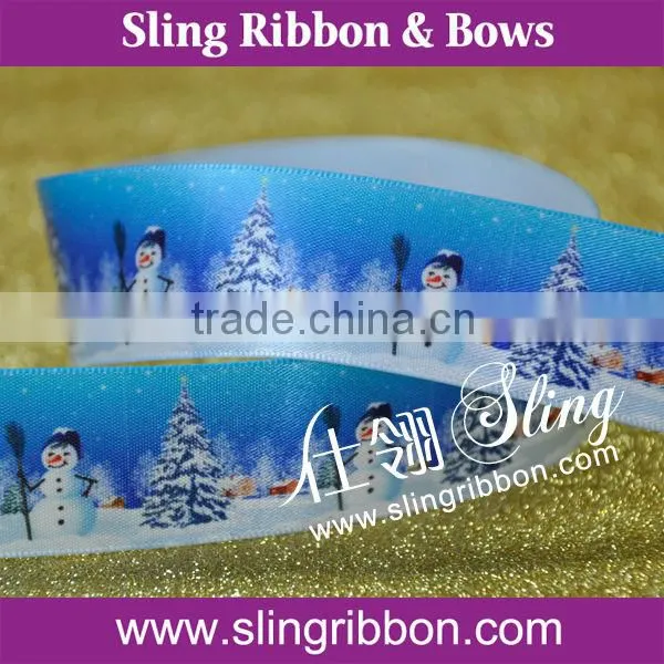 Heat Transfer Satin Ribbon Celebrate It Ribbon Christmas