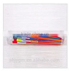 6PCS Nylon Plastic Handle Artist Brush/artist paint brush/artist brush set