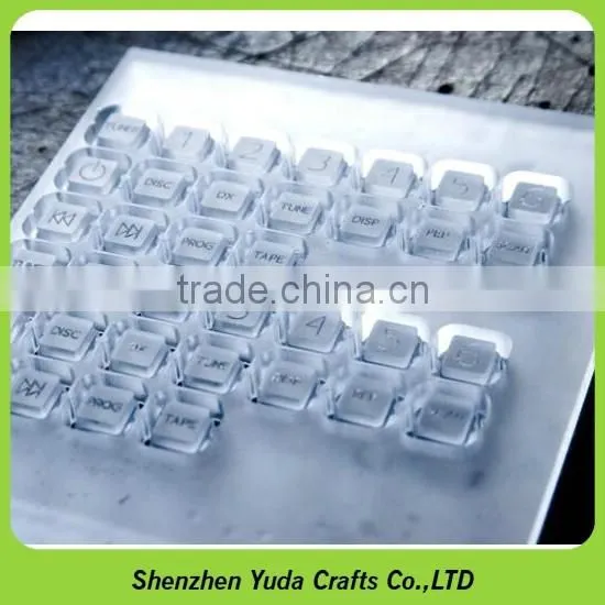 Machined Cutting Plexiglass Fabrication Acrylic Design Milling 3D Acrylic Relief CNC Engraver