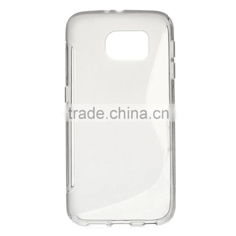 HOT ! ! ! New S Pattern ultra thin case for samsung galaxy s6 edge, tpu skin case for samsung galaxy s6 edge