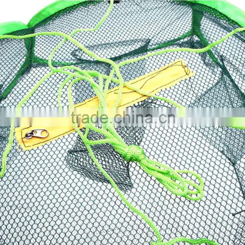 83 * 83cm 6 Holes Large Automatic Foldable Fishing Net Trap Shrimp Cage