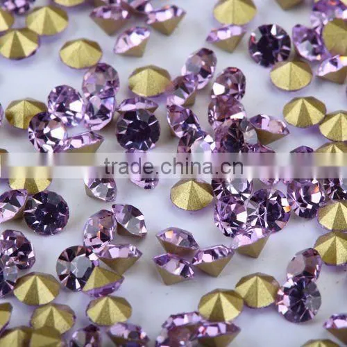 2014 point back crystal Resin Drill