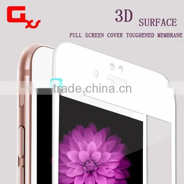 3d curved screen protector for iphone 6 glass screen protector