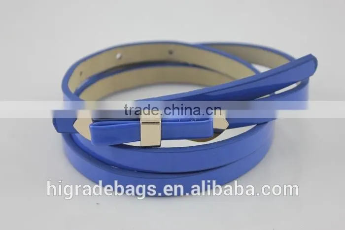 ladies fashion belt display with so many colors