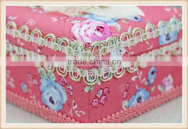 fabric facial tissue box design