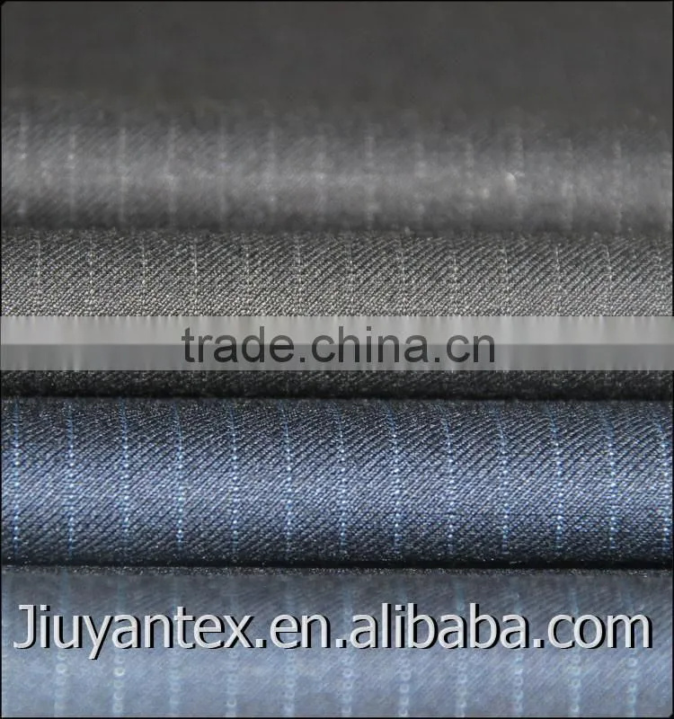 New arrivel Indonesia market hot sale trw beautiful delicate stripe twill silk handle man suiting pants fabric from China