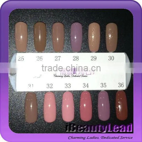 15ml UV gel polish soak off nail art uv gel with 132 different colors