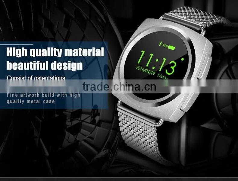 Original A11 1.22'' full round screen Heart Rate Smart Watch MTK2502 BT4.0 Smartwatch for smart phone Intelligent Watch