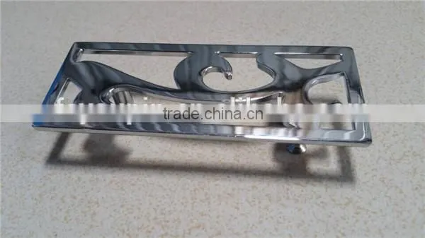 Rectangular Flower Design Zinc Alloy Cabinet Pulls/ Handle and Furniture Handle and drawer handle