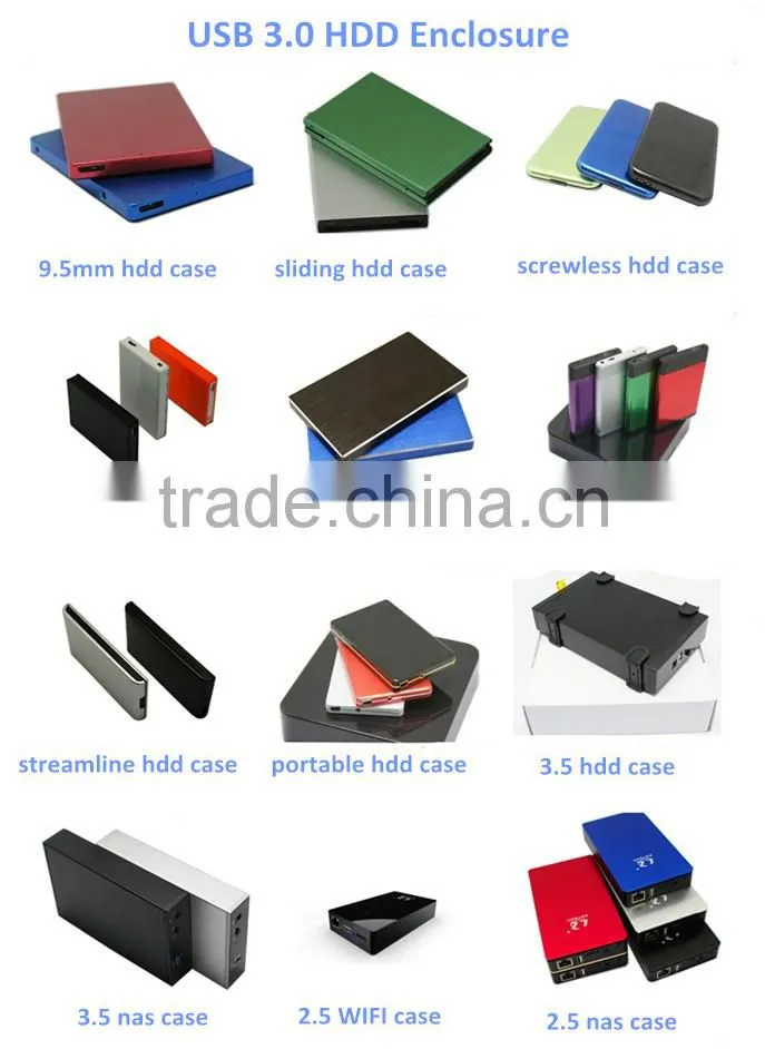 SATA USB2.0/USB3.0 hdd enclosure 2.5