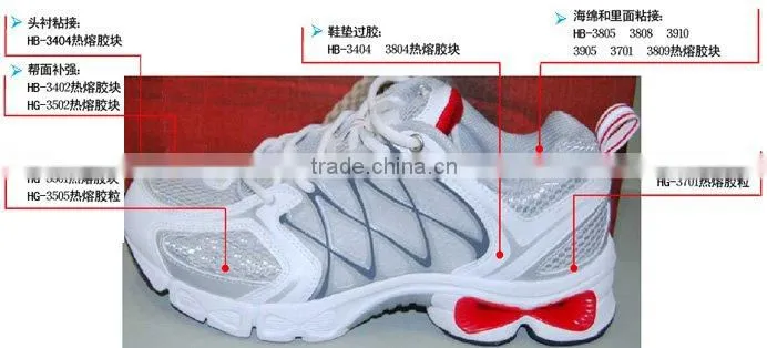 Hot Melt Shoes Glue (upper,foam,leather lamination)