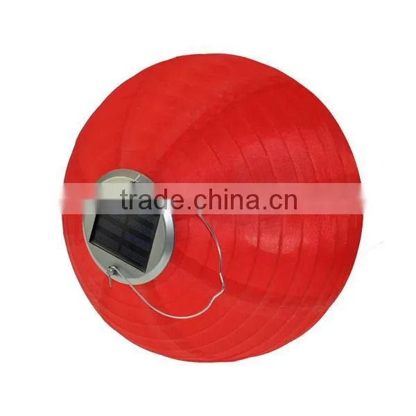 10inch 25cm Plastic LED Light Solar Lantern