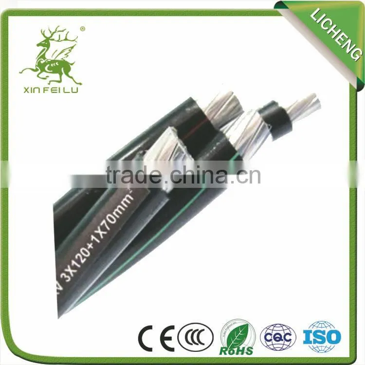Best selling products 2015 parallel bunched aerial cable from chinese merchandise
