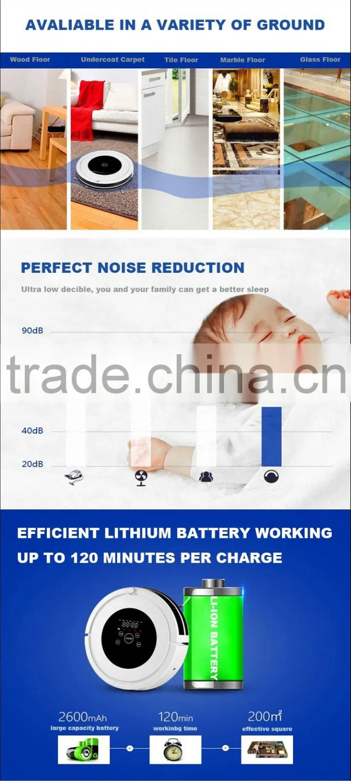 robotic vacuum cleaner mini battery vacuum cleaner home vacuum cleaner