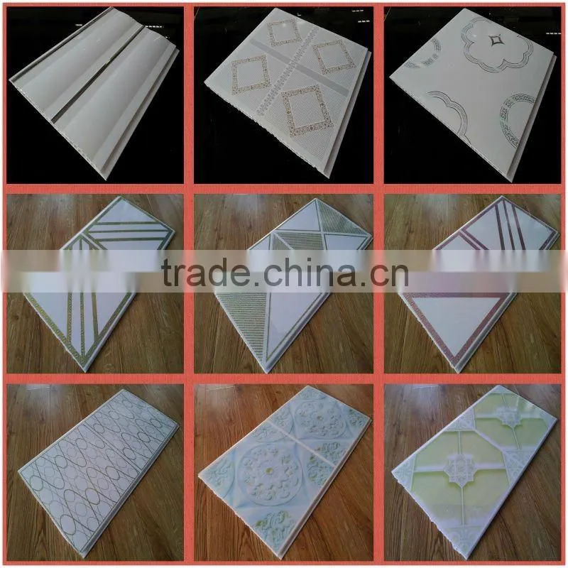 wood laminated pvc profile/ corner/ cornice