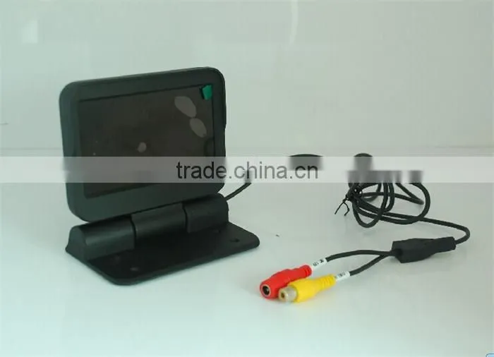 VCAN0998 4.3 inch LCD Color Car Monitor Auto Electric flip Car TFT LCD Monitor