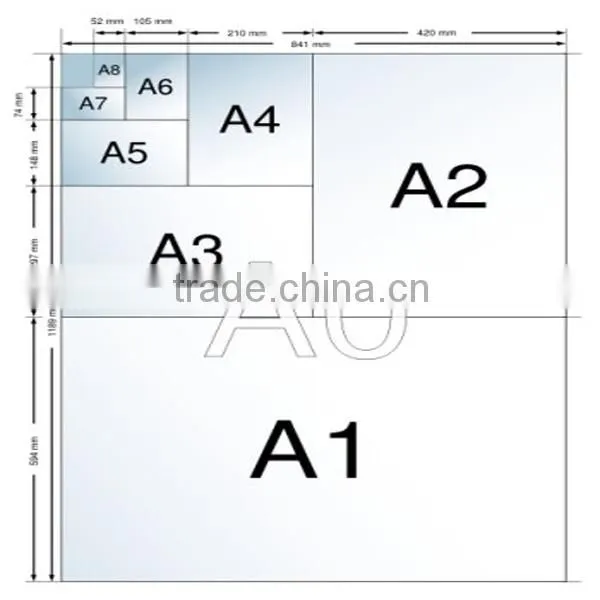 2015 wholesale A4 copy paper 75g