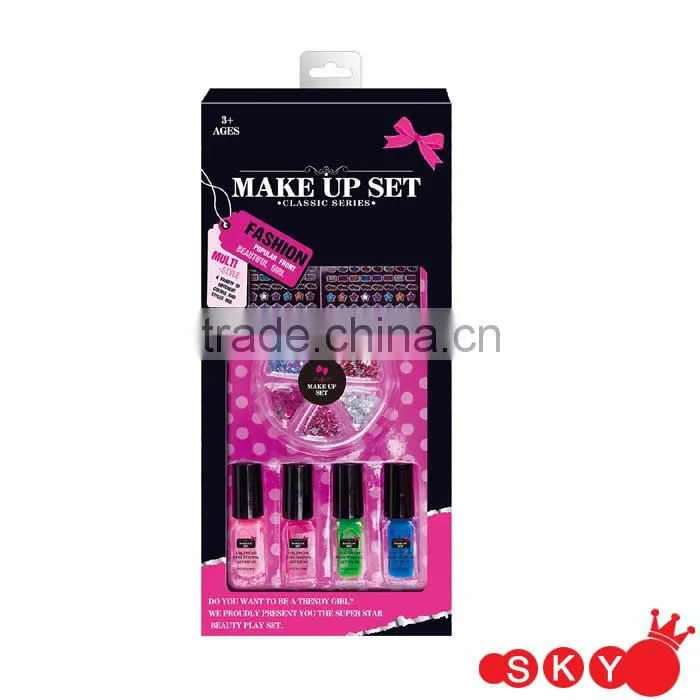 Beautiful girl fashion makeup with ICTI, TRA, DEHP,
