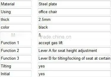 popular butterfly swivel chair mechanism GT004C