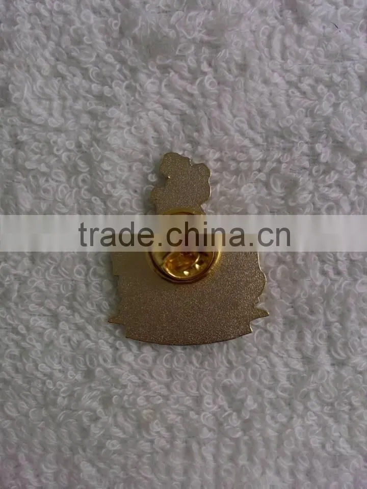 Nice loonking poppy badge, flower lapel pin, lapel pin metal crafts