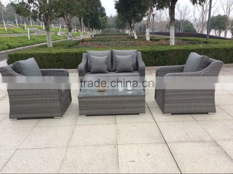 Wholesale Mordern High Quality All Weather Synthetic Rattan Outdoor Furniture Sofa Set