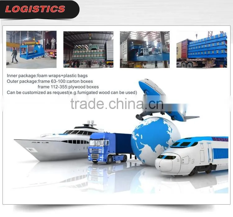 Dixin manufacturer steel fence post roll forming machine with train service