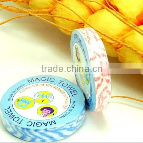 Candyman Nonwoven Compressed Towel
