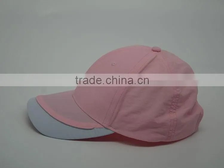 PINK COLOR BASEBALL CAP, BLANK COTTON PINK HATS