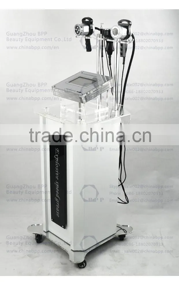 Body slimming machine with portable cavitation machine