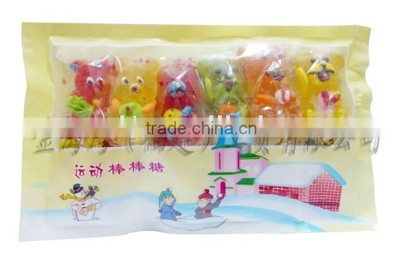 Love heart jellypop candy