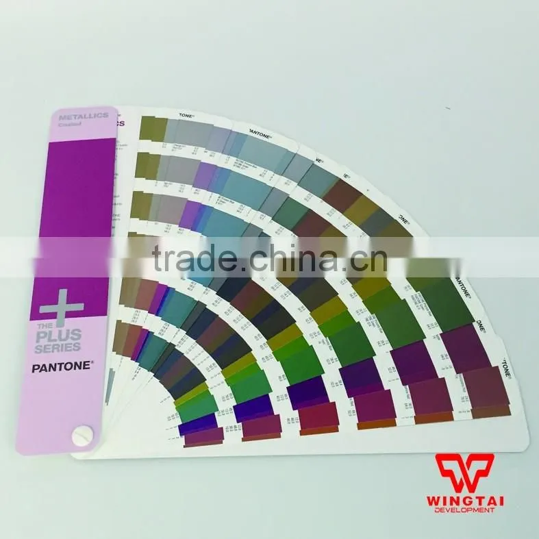 Pantone Metallics Formula Guide Coated GG1507 Color Chart