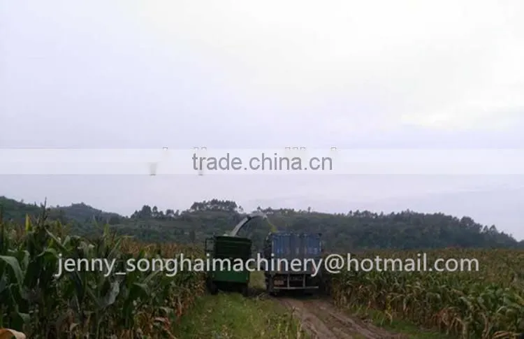 Self-propelled corn silage chopper cutter machine with 140hp turbo engine