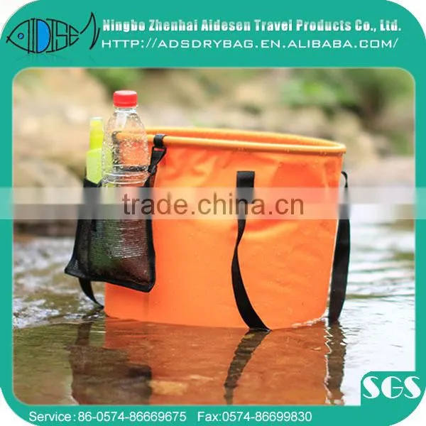 500D PVC Folding Bucket for fishing,water games and garden