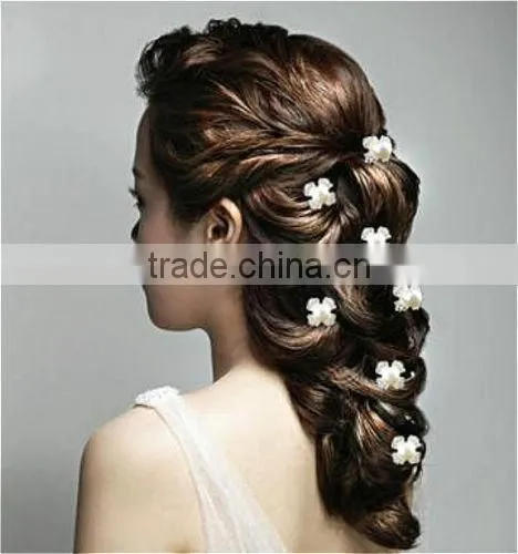 U Pick New Fashion Jewelry Wedding Bridal Prom Pearl Crystal Flower Hair Pins