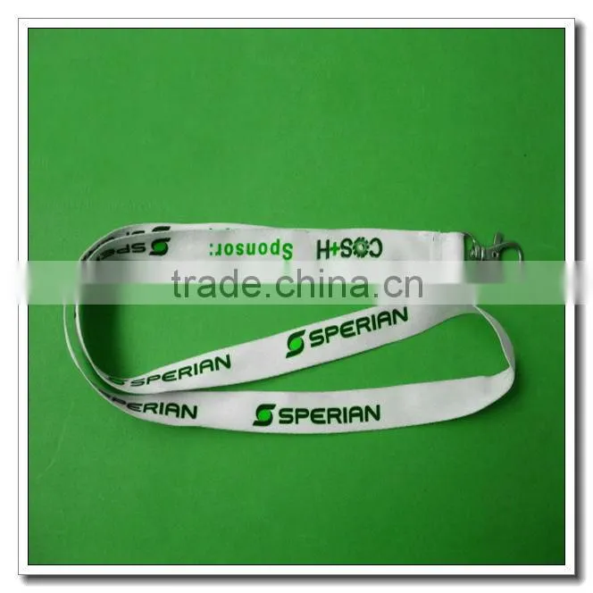 Satin neck id card holder lanyard for isolation gown
