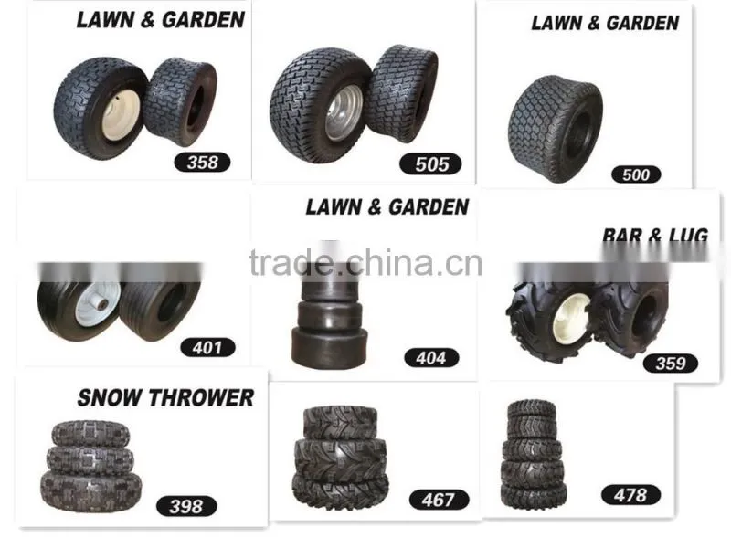 4.10/3.50-4 pneumatic tubeless handtruck wheel lawnmower wheel