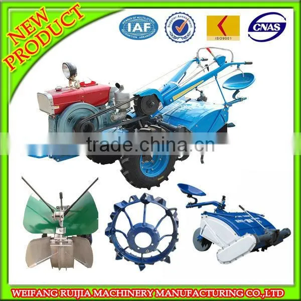Made in China 22HP DF walking tractor with ditcher / DONGFENG power tool