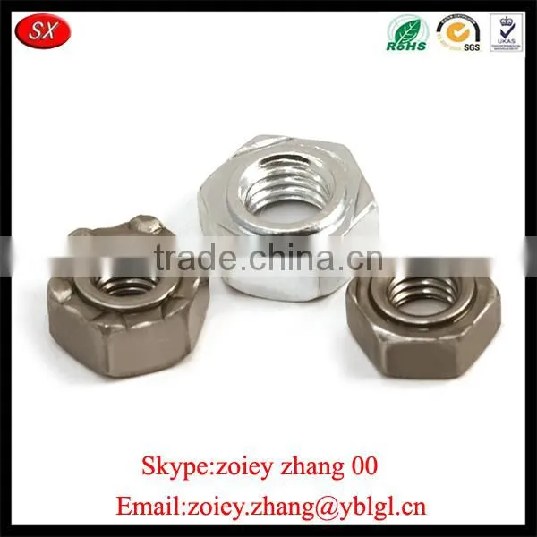 High Quality High Precision Customized Aluninum Flat Npt Nut For Sale