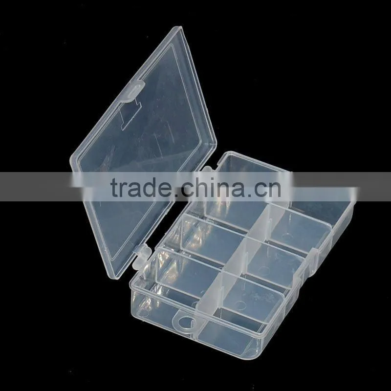 8case Plastic box,Jewelry box,Bead Case,Pill case,Sundries box