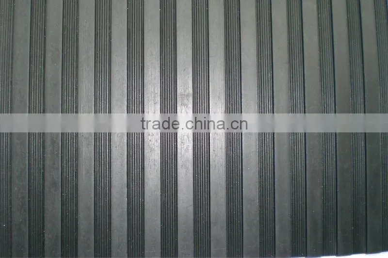 big (3mm to 6mm thickness) non slip garage usage ribbed rubber mat