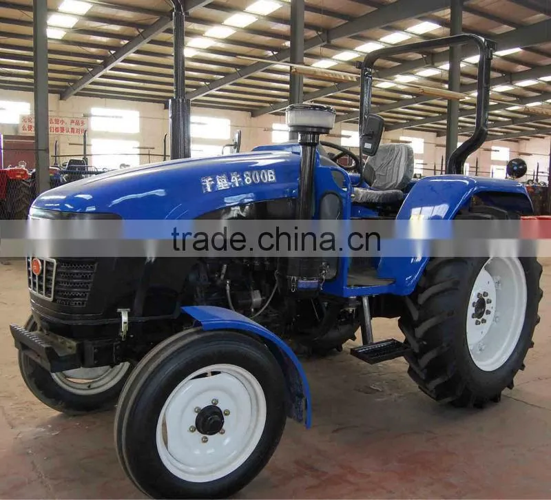 QLN800B 2wd tractor with deep plowing machine