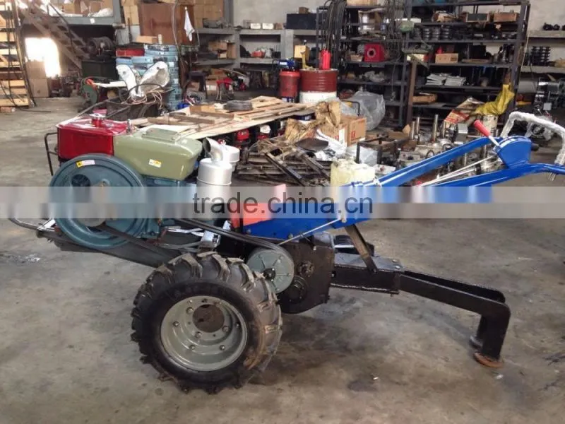 5T Double drum hand tractor winch/walking tractor winch/tractor machine